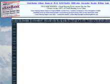 Tablet Screenshot of jeanbank.com